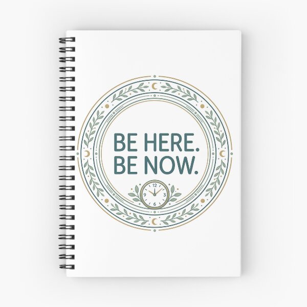 Item preview, present moment, be here, be now, mindset shift, positive vibes designed and sold by TrueArtVibes.