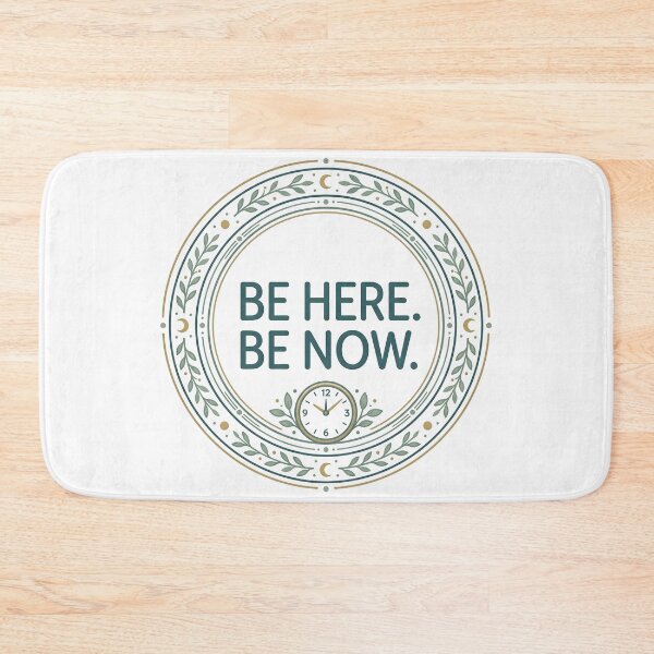 Item preview, present moment, be here, be now, mindset shift, positive vibes designed and sold by TrueArtVibes.