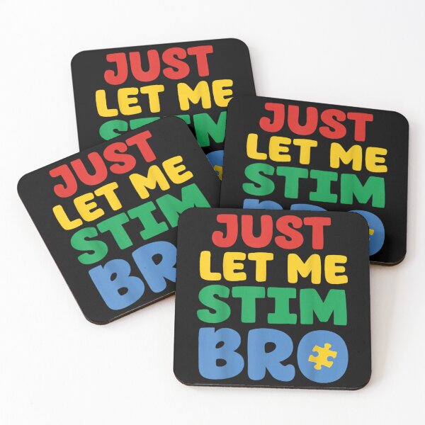 Item preview, Just Let Me Stim Bro Autism Awareness Shirt Neurodiversity Support designed and sold by LakenDraphil.