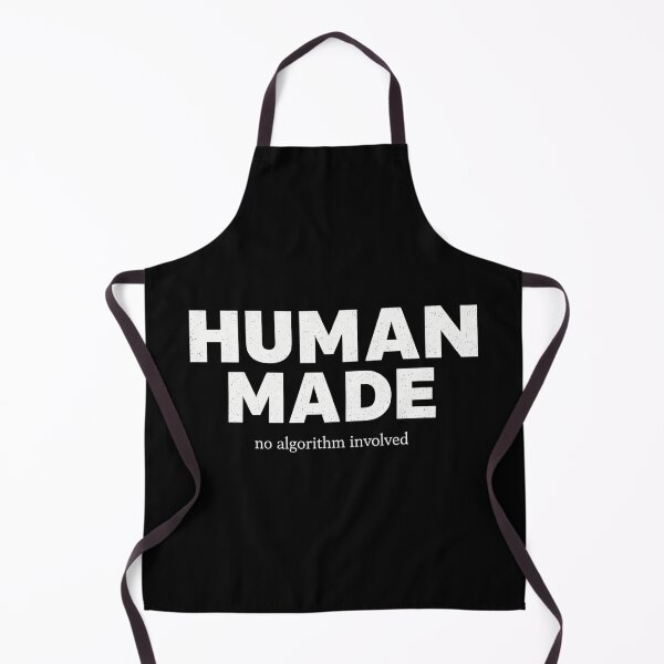 Item preview, Human Made No Algorithm Minimalist Design designed and sold by Retr0Tshirts.