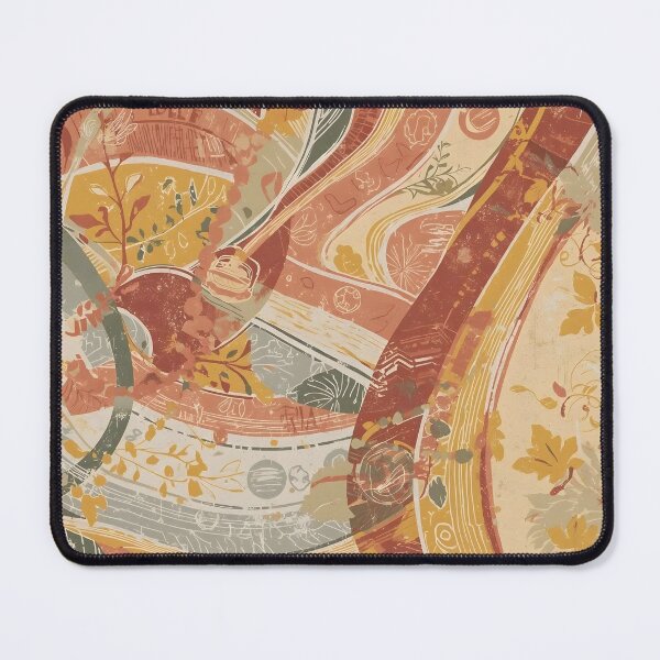 Item preview, Vintage Organic Flow Pattern All-Over Print designed and sold by NK-Studios .