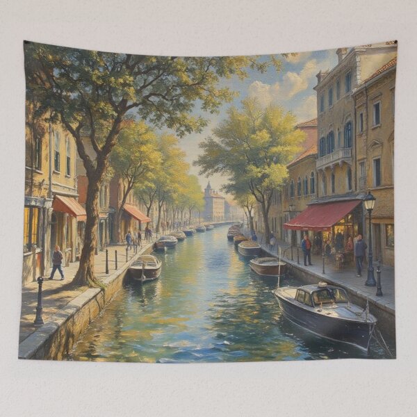 Item preview, On the canal bank designed and sold by sid1802.