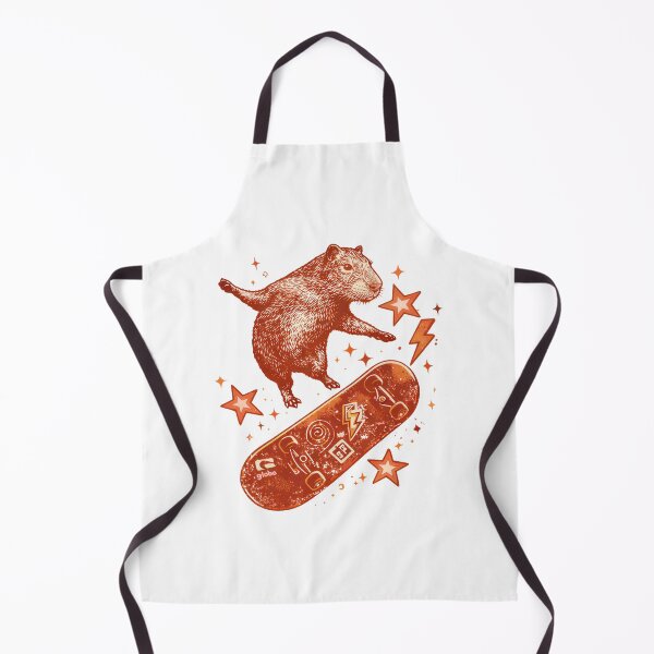 Item preview, Skateboard Capybara Y2K 90s Style designed and sold by Blok45.