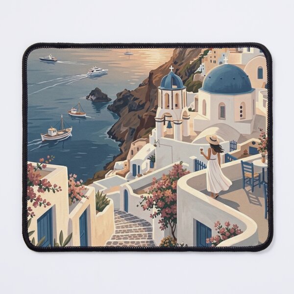 Item preview, Santorini Greece Travel designed and sold by CozyAStudio.