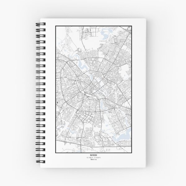 Item preview, Minsk City Line Art Vertical designed and sold by DrawMeACity.