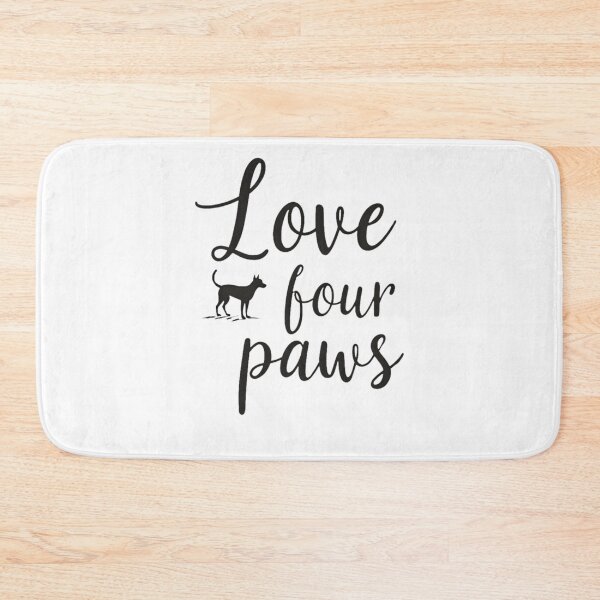 Item preview, Love Four Paws Dog Lover Shirt designed and sold by RVJdesigns.