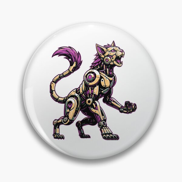 Item preview, Cyber Werecat / Robotic Panther Design designed and sold by onlin3boutiqu3.