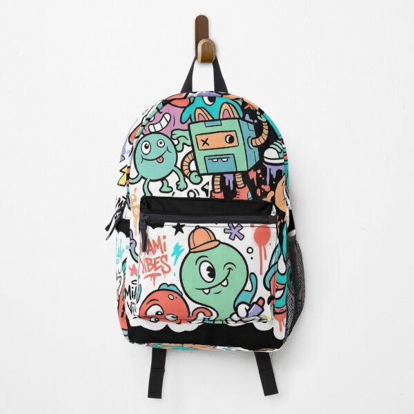 Item preview, Miami Vibes Street Art – Colorful Graffiti Cartoon Pop Art Wynwood Style designed and sold by PLUSHIWORLDtm.