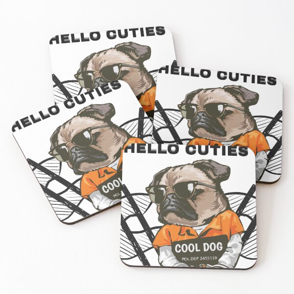 Item preview, Bad Dog: The Pug Mugshot designed and sold by Stoneclove.