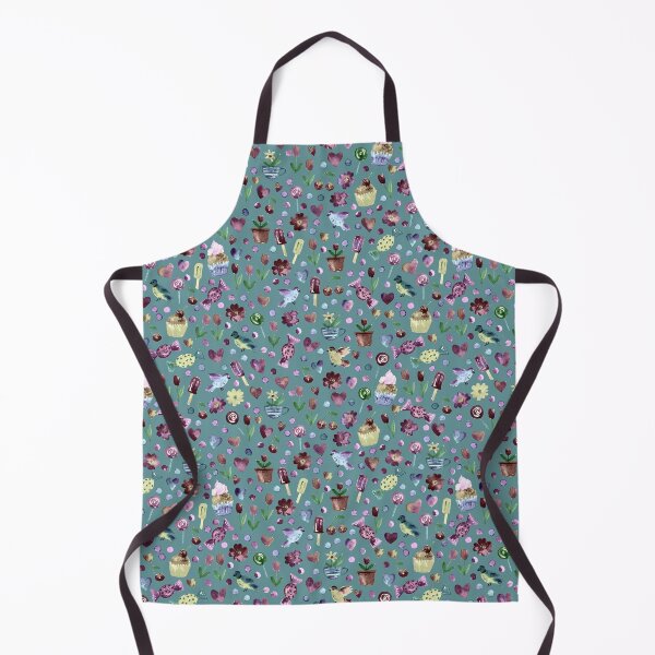 Item preview, Spring pattern with sweets and hearts designed and sold by bokasin.