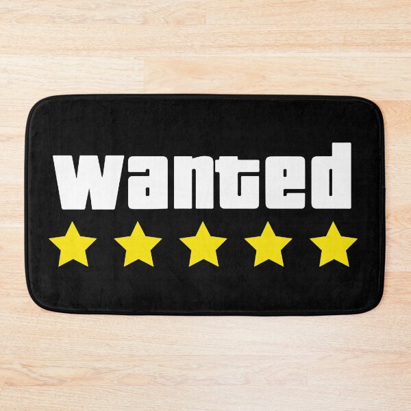 Item preview, Wanted Level 5 Star - Video Game Aesthetic designed and sold by LoFi-OG.