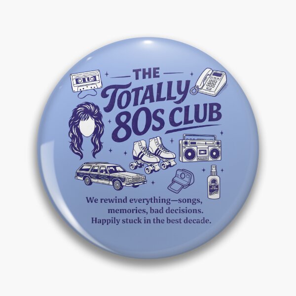 Item preview, 80's Club Funny Retro 1980's Things  designed and sold by HowToCanadian.
