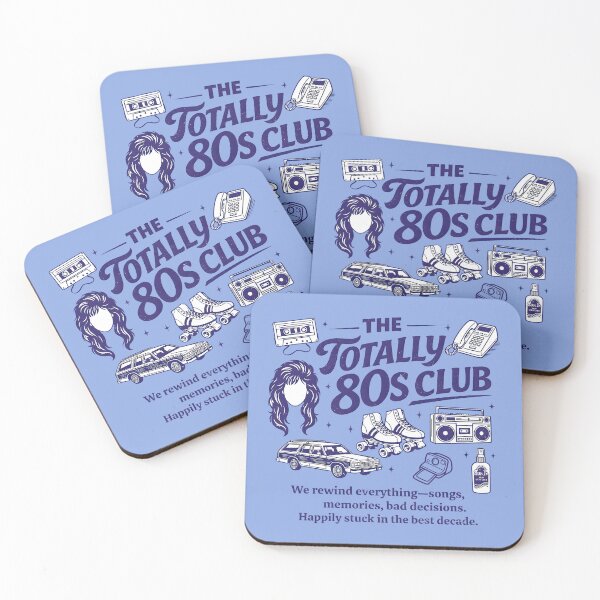 Item preview, 80's Club Funny Retro 1980's Things  designed and sold by HowToCanadian.