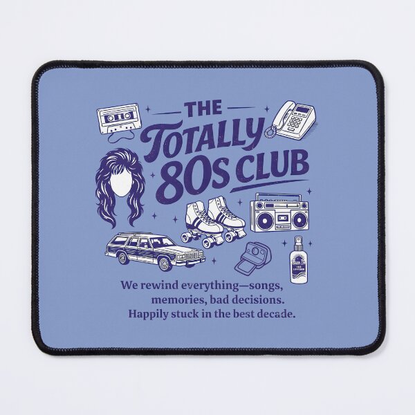 Item preview, 80's Club Funny Retro 1980's Things designed and sold by HowToCanadian.