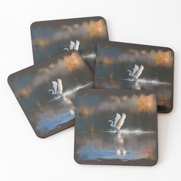 Item preview, A graceful Swan taking off from a calm lake, Birds in Motion designed and sold by CDC40.