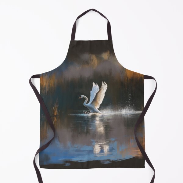 Item preview, A graceful Swan taking off from a calm lake, Birds in Motion designed and sold by CDC40.