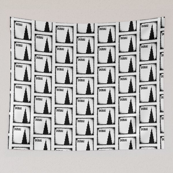 Item preview, Dubai Skyline Vintage Travel Badge b designed and sold by Fikuall.