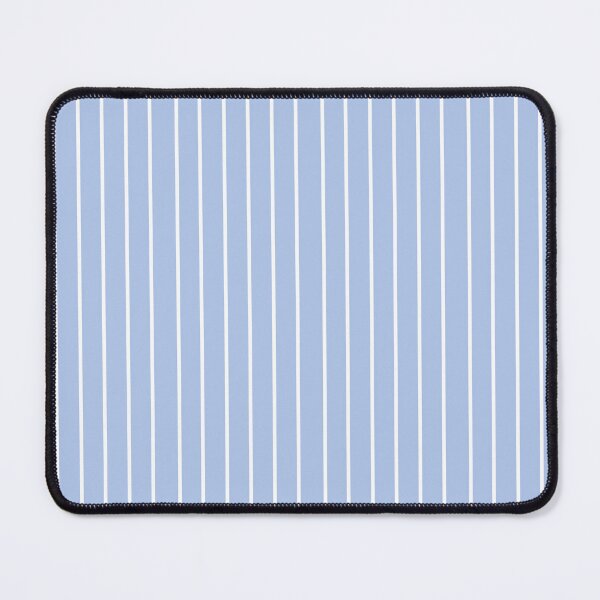 Item preview, Classic Cornflower Blue and White Pinstripe Pattern – Minimalist Vertical Stripes designed and sold by Artsy Corner.