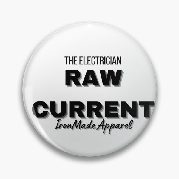 Item preview, RAW CURRENT Electrician Shirt – Funny Electrical Humor Tee for Linemen, Sparkies & Electrical Workers Gift designed and sold by IronMade Apparel.