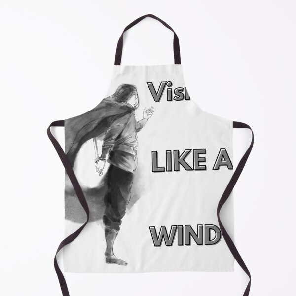 Item preview, Visible Like A Wind - Dark Aesthetic Warrior Graphic designed and sold by Stoneclove.