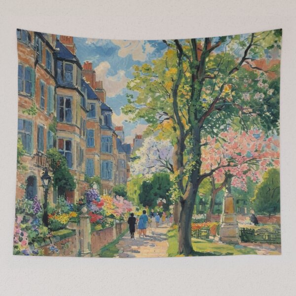 Item preview, Spring in the suburbs designed and sold by sid1802.