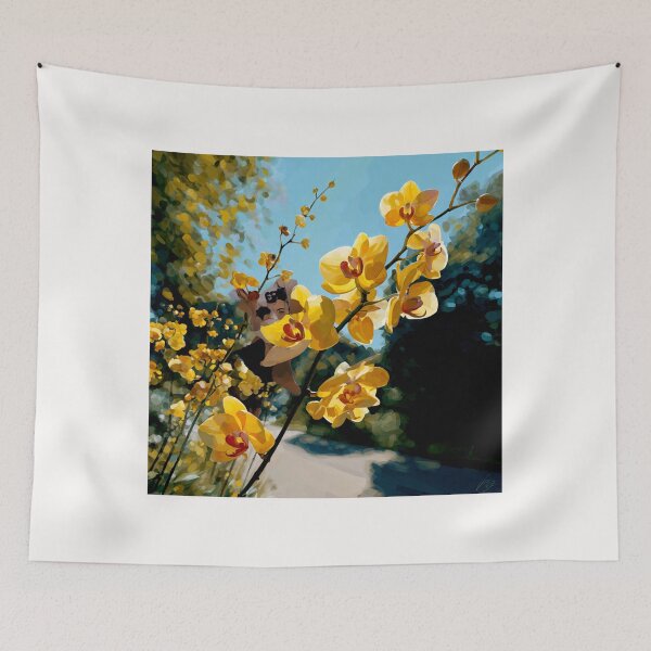 Item preview, Orchid in Modern Contrast #6 designed and sold by Helios Be. Lavsh.