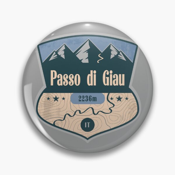 Item preview, Passo di Giau Italy Dolomites Road Badge designed and sold by CynthiaGraphics.