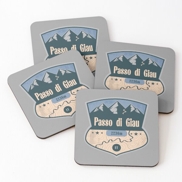 Item preview, Passo di Giau Italy Dolomites Road Badge designed and sold by CynthiaGraphics.
