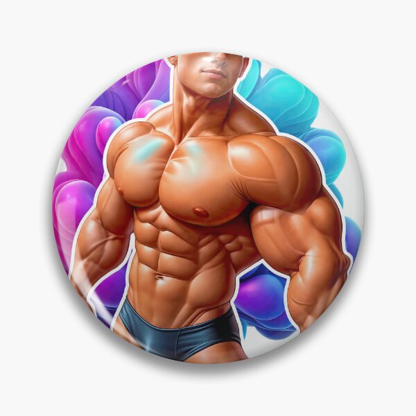 Item preview, Hyperreal Strength – Pop Art Physique #163 designed and sold by ForeverPrintsOK.