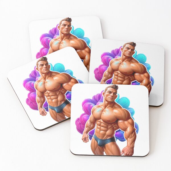 Item preview, Hyperreal Strength – Pop Art Physique #163 designed and sold by ForeverPrintsOK.