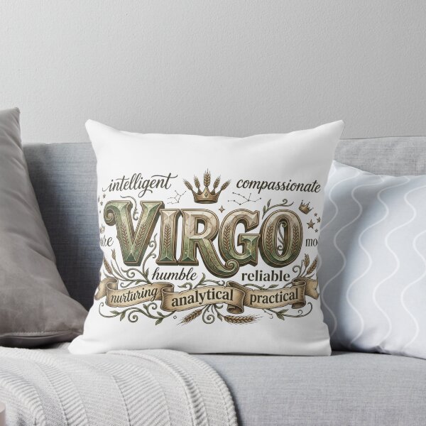 Item preview, Virgo Zodiac Signs, Horoscope Street Art designed and sold by BreezifyDesignStudio.