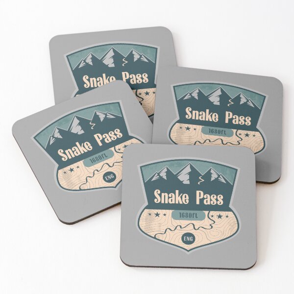 Item preview, Snake Pass UK Scenic Road Badge designed and sold by CynthiaGraphics.
