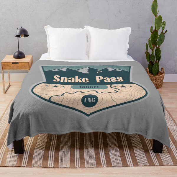 Item preview, Snake Pass UK Scenic Road Badge designed and sold by CynthiaGraphics.