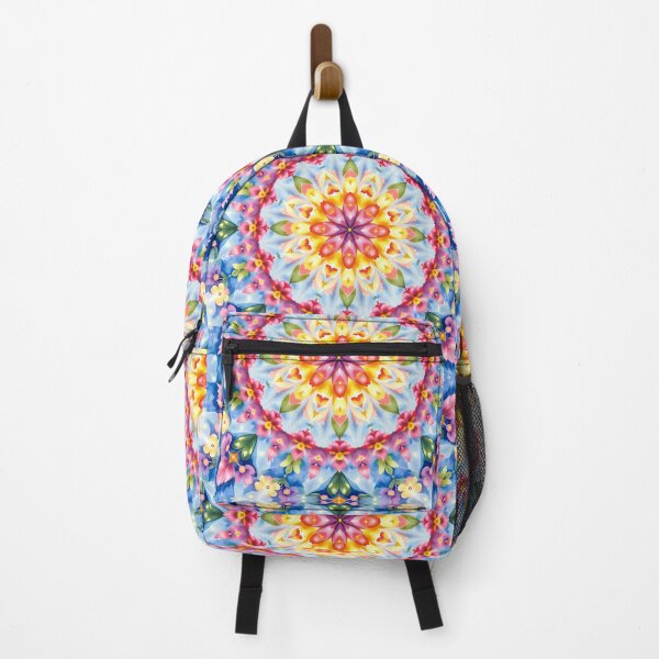 Item preview, Flower Fusion - Kaleidoscopic floral patterns designed and sold by Petalandfur.