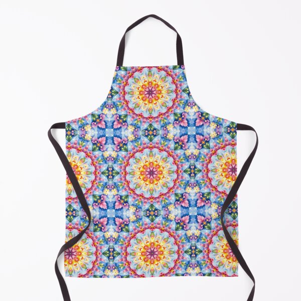 Item preview, Flower Fusion - Kaleidoscopic floral patterns designed and sold by Petalandfur.