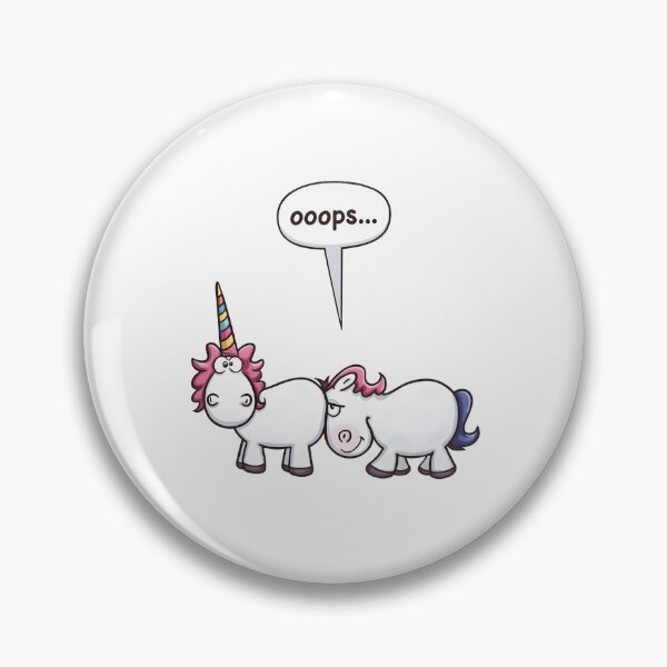 Item preview, Oops Unicorn Shenanigans - Funny Cute Cartoon designed and sold by TshirtsOnline-.