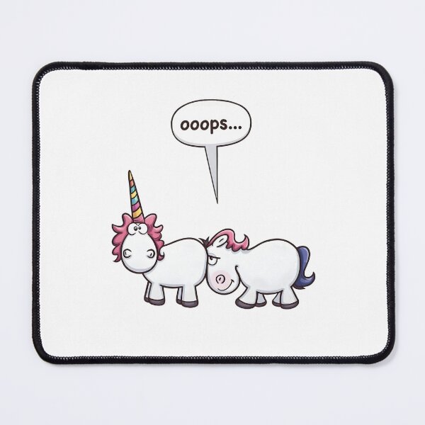 Item preview, Oops Unicorn Shenanigans - Funny Cute Cartoon designed and sold by TshirtsOnline-.