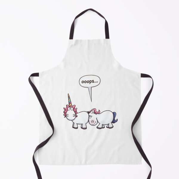 Item preview, Oops Unicorn Shenanigans - Funny Cute Cartoon designed and sold by TshirtsOnline-.
