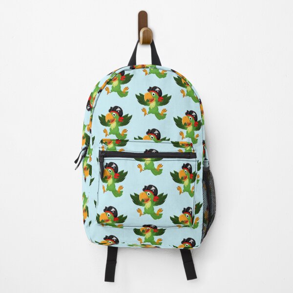 Item preview, Pirate Parrot Adventure Cartoon Art designed and sold by Retr0Tshirts.