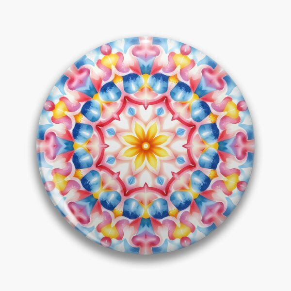 Item preview, Prism Petals - Kaleidoscopic floral patterns designed and sold by Petalandfur.
