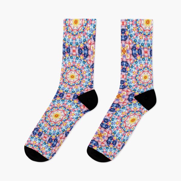 Item preview, Prism Petals - Kaleidoscopic floral patterns designed and sold by Petalandfur.