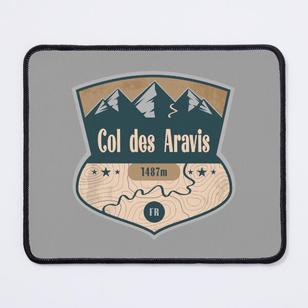 Item preview, Col des Aravis France Alps Road Badge designed and sold by CynthiaGraphics.