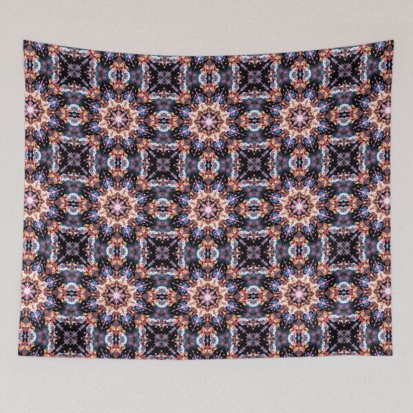 Item preview, Mirage Garden - Kaleidoscopic floral patterns designed and sold by Petalandfur.
