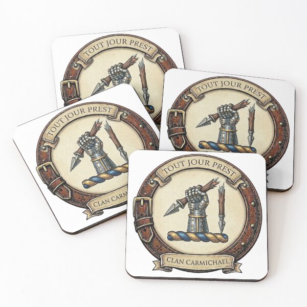 Item preview, Clan Carmichael Crest designed and sold by BagTown Clans.