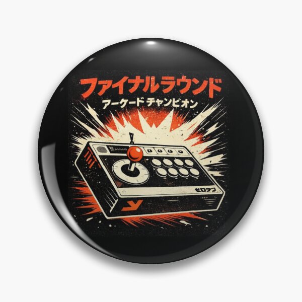 Item preview, Retro Japanese Arcade Fight Stick – Vintage Gaming Poster T-Shirt designed and sold by zumerdiego.