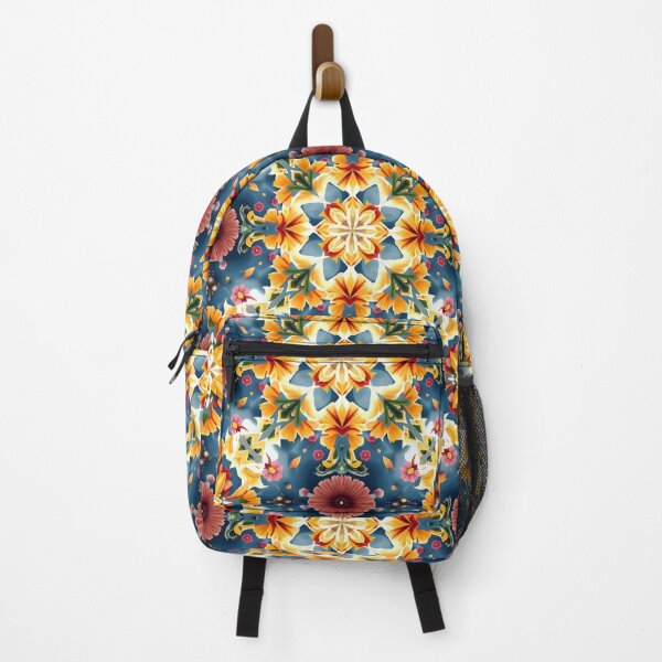 Item preview, Harmonic Blossoms - Kaleidoscopic floral patterns designed and sold by Petalandfur.