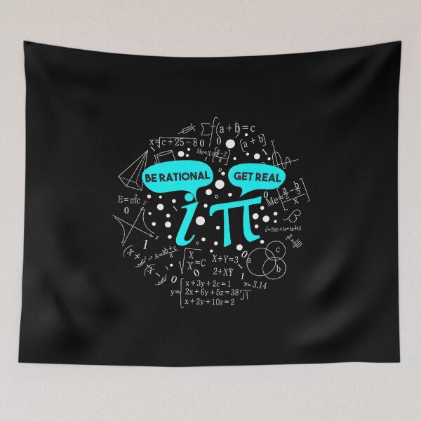 Item preview, Be Rational Get Real, Gift For Mathematics Teacher, Funny Math , Mathematics Lovers, Math Symbols Design, Mathematician designed and sold by DoodleUrban.