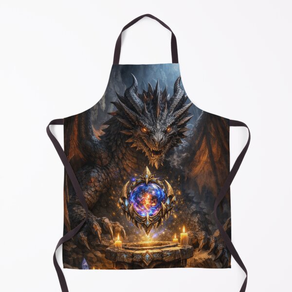 Item preview, Dragon Guardian of Magic Orb – Dark Fantasy Dragon, Mystic Orb, Epic Dragon Art, Magical Creature, Dungeon Dragon, Fantasy Illustration, Mythical Beast designed and sold by DrakariArt.