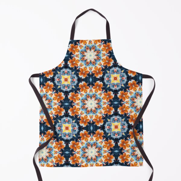 Item preview, Floral Illusion - Kaleidoscopic floral patterns designed and sold by Petalandfur.