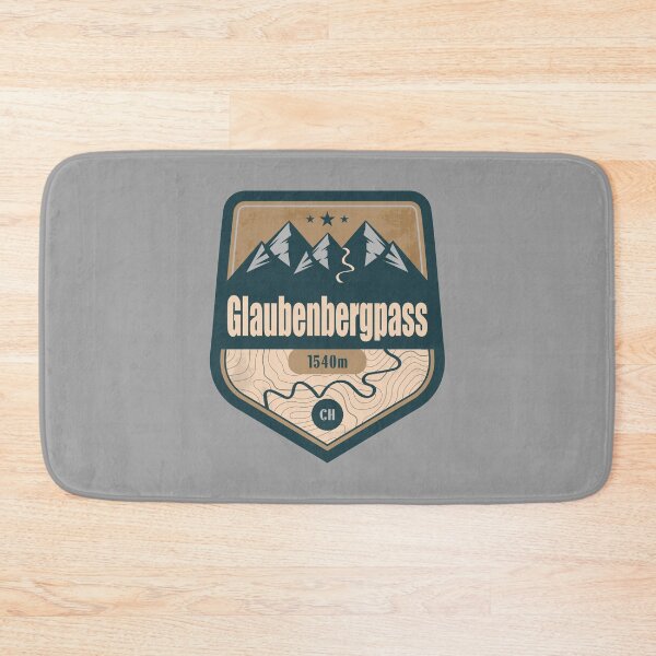 Item preview, Glaubenberg Pass Switzerland Alpine Road Badge designed and sold by CynthiaGraphics.